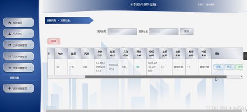 基于Flask與Vue.js框架的村務綜合服務系統(tǒng)設計與實現